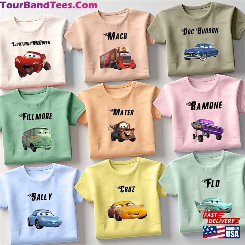 Cars Speeding To Fun T-Shirt Birthday Gift For Disney Fan Disneyland Trip Family Shirt Classic Sweatshirt 29Uf123605 – Utopia Fashion