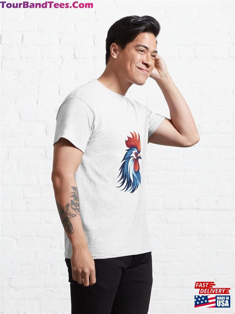 Cartoon Artistic Style Rooster Painting Drawing Logo Sticker Wall Arts Sweatshirt Classic 29Uf124165 – Utopia Fashion