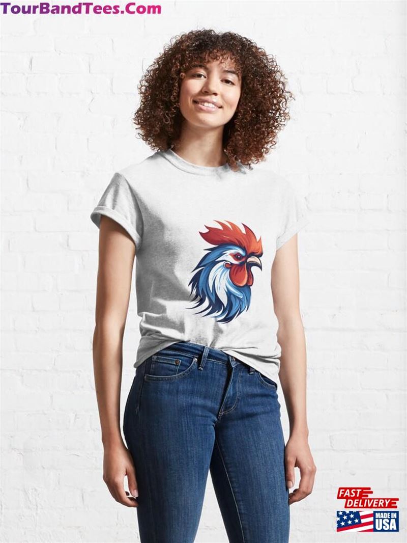 Cartoon Artistic Style Rooster Painting Drawing Logo Sticker Wall Arts Sweatshirt Classic 29Uf124165 – Utopia Fashion