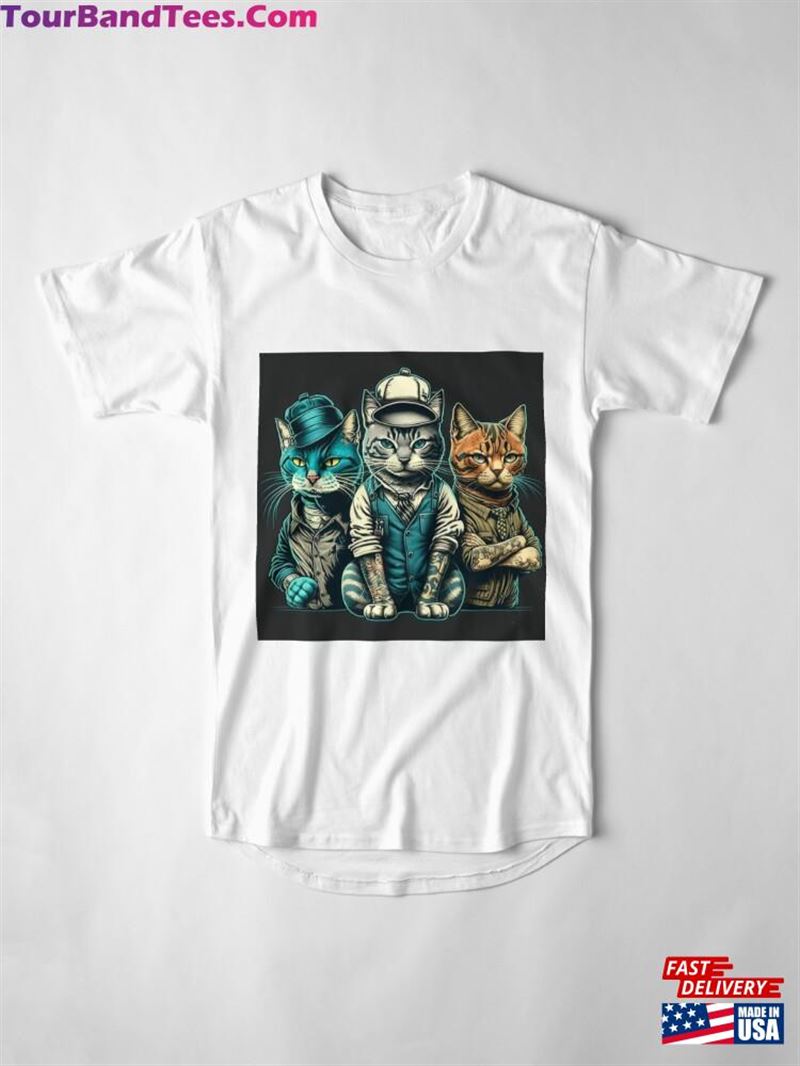 Cat Gangsters T-Shirt Classic Sweatshirt 29Uf118747 – Utopia Fashion