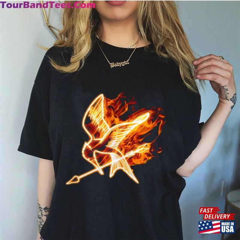 Catching Fire Shirt Peeta Mellark Katniss Everdeen Hoodie Classic 29Uf122283 – Utopia Fashion