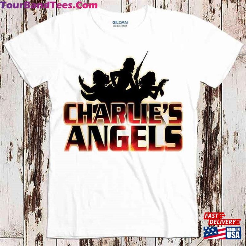 Charlie’S Angels Tv Show Movie Tee Top Vintage Unisex Ladies T-Shirt Sweatshirt 29Uf123347 – Utopia Fashion