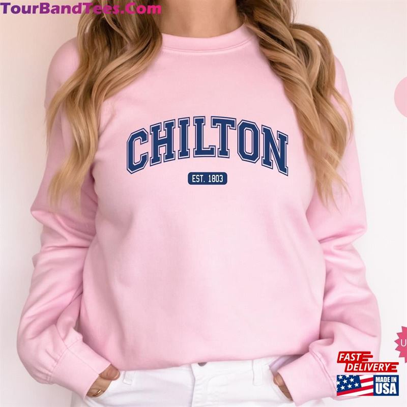 Chilton University Sweatshirt Stars Hollow Hoodie Gift For Her 29Uf124458 – Utopia Fashion