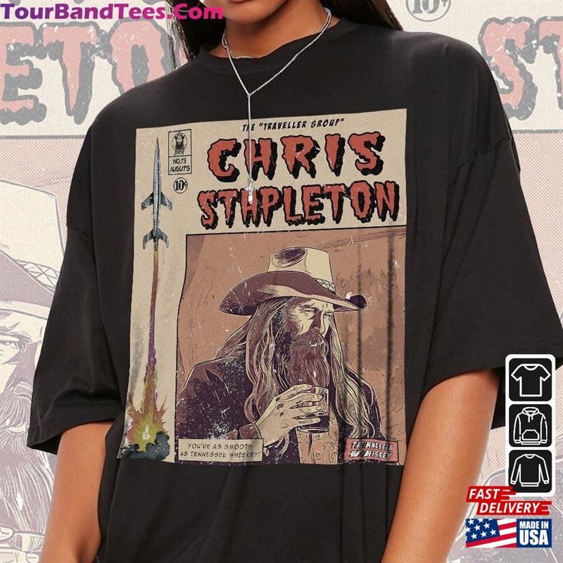 Chris Stapleton Comic Shirt 90S Vintage Merch Book Art Traveller Album World Tour Ticket Graphic Tee Gift For Fan V2 T-Shirt Hoodie 29Uf122884 – Utopia Fashion