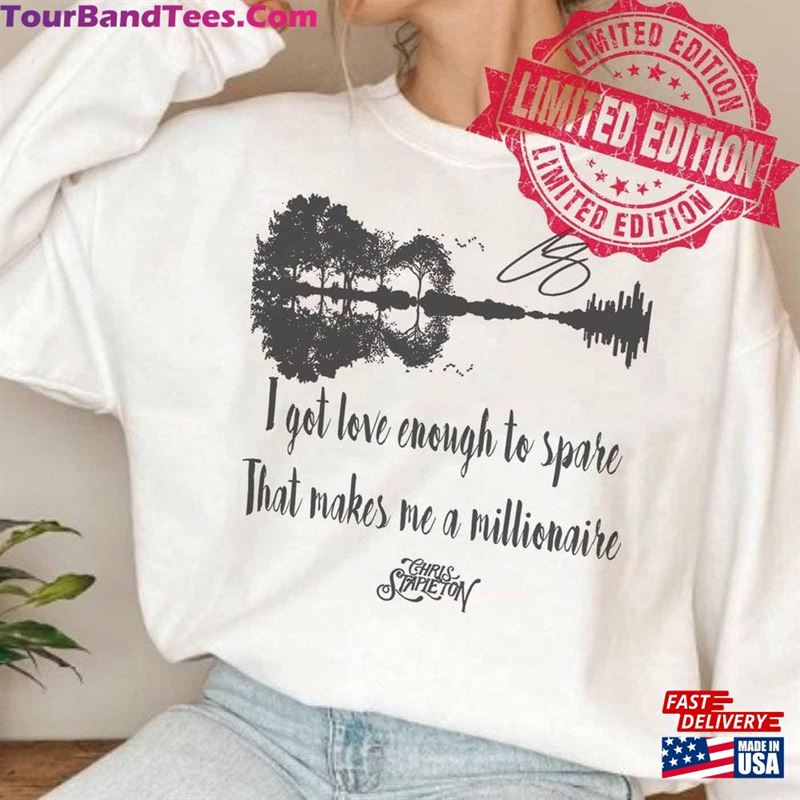 Chris Stapleton Inspired T-Shirt Millionaire Tee Couples Hoodie Classic 29Uf131539 – Utopia Fashion