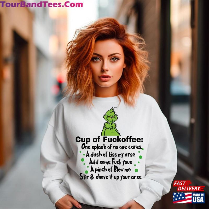 Christmas Coffee Shirt Cup Of Fuckoffee Funny T-Shirt Hoodie 29Uf122327 – Utopia Fashion