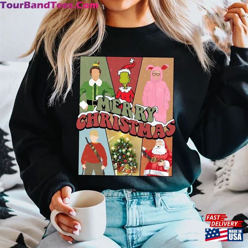 Christmas Friend Sweatshirt Movie Shirt Classic T-Shirt 29Uf119182 – Utopia Fashion