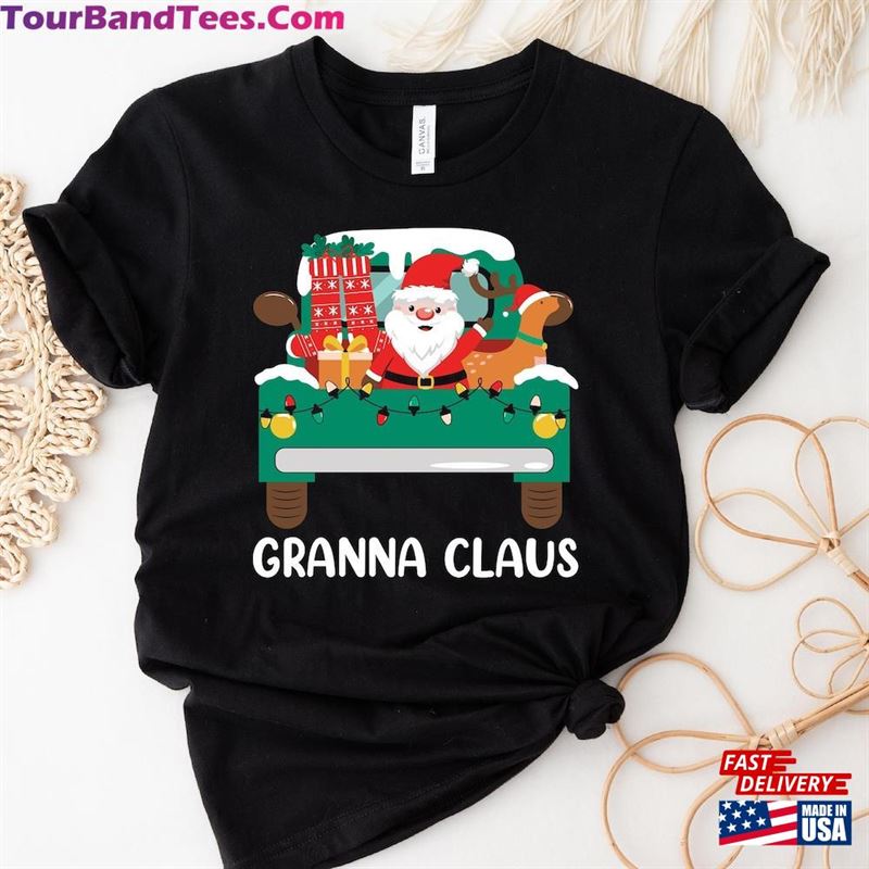 Christmas Granna Claus With Truck Shirt Funny Santa Sweatshirt Unisex 29Uf124355 – Utopia Fashion