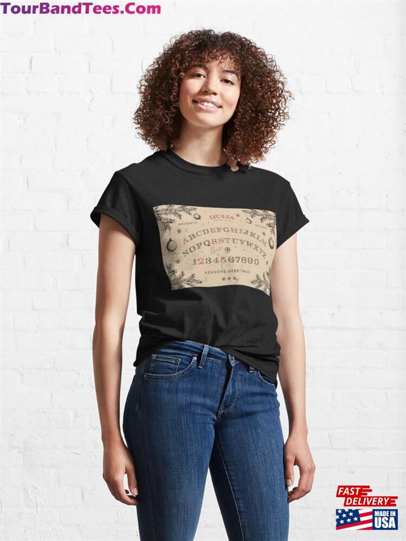 Christmas Ouija Board Classic T-Shirt Unisex 29Uf124043 – Utopia Fashion