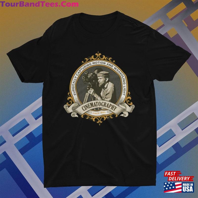 Cinematography Since Vintage Movie T Shirt Unisex T-Shirt 29Uf131373 – Utopia Fashion