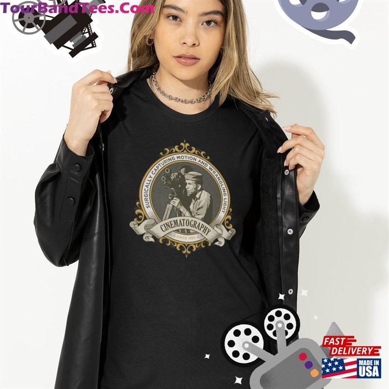 Cinematography Since Vintage Movie T Shirt Unisex T-Shirt 29Uf131373 – Utopia Fashion