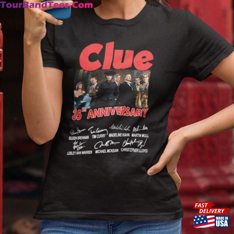 Clue 80’S 35Th Anniversary And Signature Classic Movie T-Shirt Sweatshirt Hoodie 29Uf119142 – Utopia Fashion