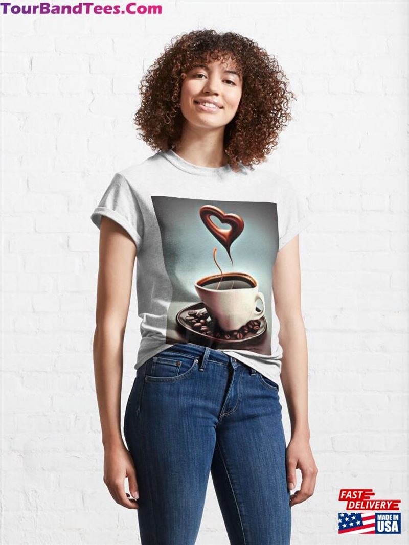 Coffee Kiss Classic T-Shirt Sweatshirt 29Uf123709 – Utopia Fashion