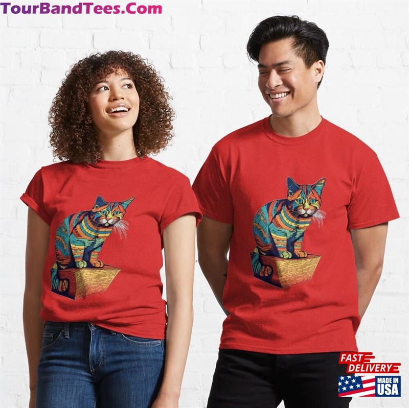 Colourful Cats Classic T-Shirt 29Uf136644 – Utopia Fashion