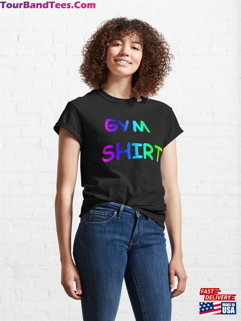 Colourful Gym Shirt T-Shirt Classic 29Uf119348 – Utopia Fashion