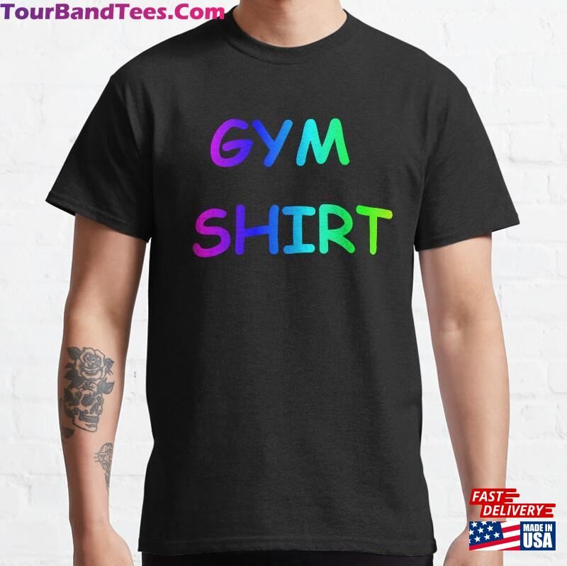 Colourful Gym Shirt T-Shirt Classic 29Uf119348 – Utopia Fashion