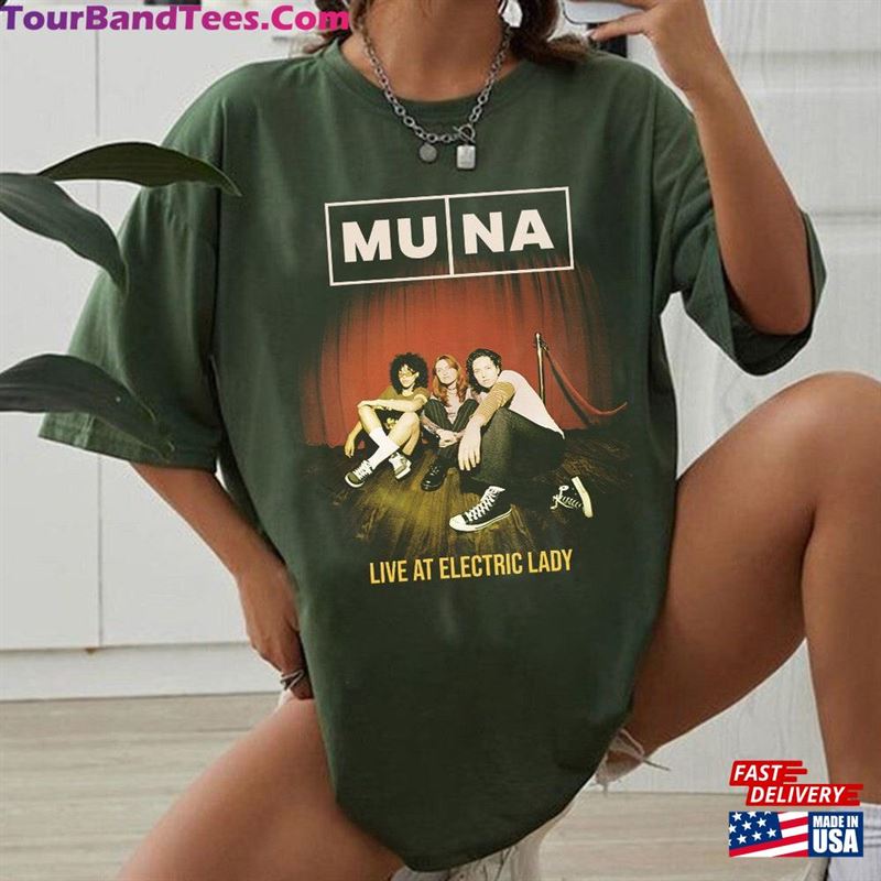 Comfort Color Live At Electric Lady Muna Concert Gift For Fans Hoodie Classic 29Uf124048 – Utopia Fashion