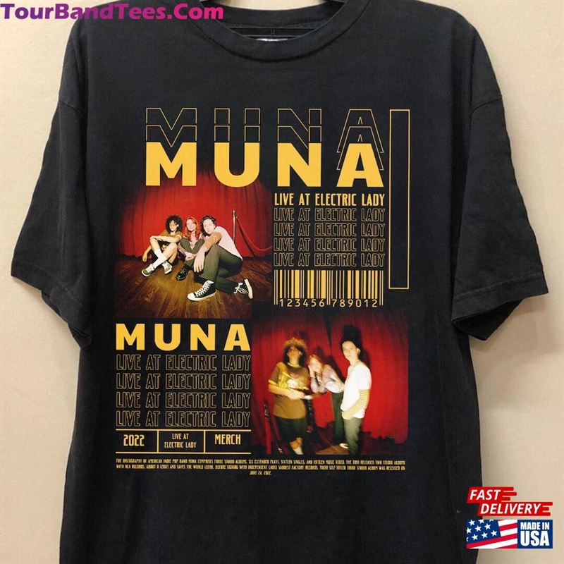 Comfort Color Live At Electric Lady Muna Gift For Fans Tshirt Hoodie Unisex 29Uf124071 – Utopia Fashion