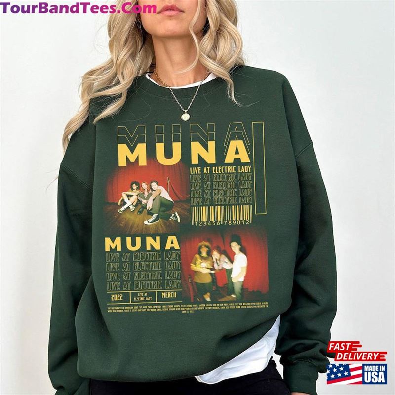 Comfort Color Live At Electric Lady Muna Gift For Fans Tshirt Hoodie Unisex 29Uf124071 – Utopia Fashion