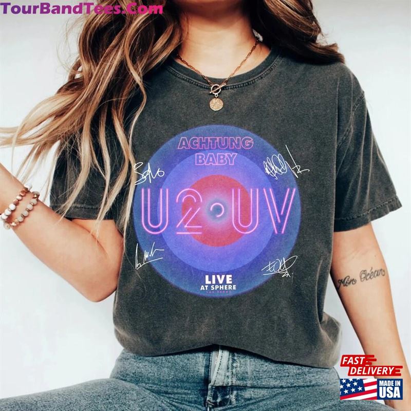 Comfort Color U2 Ultraviolet Sphere Band Concert Live At Hoodie Classic 29Uf118700 – Utopia Fashion