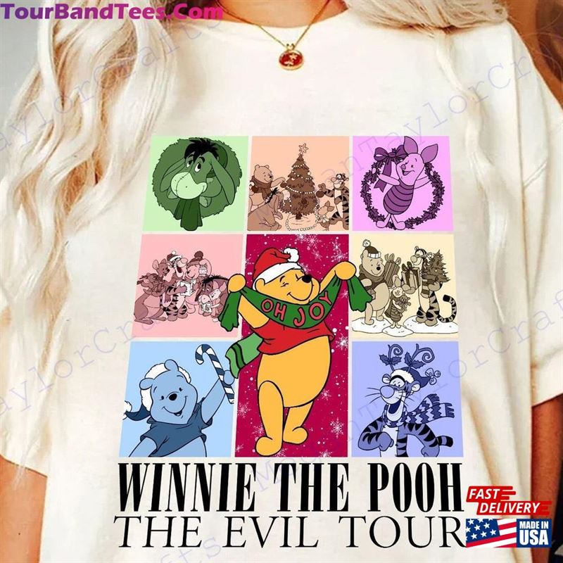 Comfort Color Winnie The Pooh Evil Tour Christmas Shirt Disney Classic Hoodie 29Uf118961 – Utopia Fashion