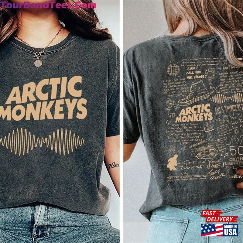 Comfort Colors Arctic Monkeys Band T-Shirt Lyric Shirt Merch Doodle Am Album T Classic 29Uf136846 – Utopia Fashion