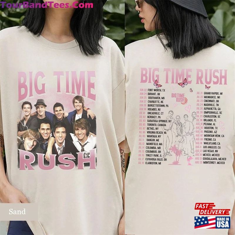 Comfort Colors Big Time Rush Band Cant Get Enough Tour Shirt Music Shirts Hoodie T-Shirt 29Uf122719 – Utopia Fashion