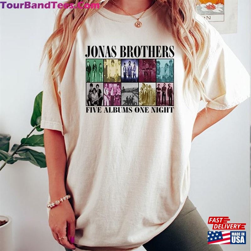 Comfort Colors Jonas Brothers Shirt Five Albums One Night Tour Unisex Classic 29Uf136648 – Utopia Fashion