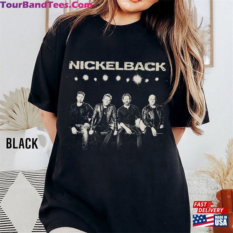 Comfort Colors Nickelback Band Shirt Get Rollin T-Shirt Classic 29Uf122601 – Utopia Fashion