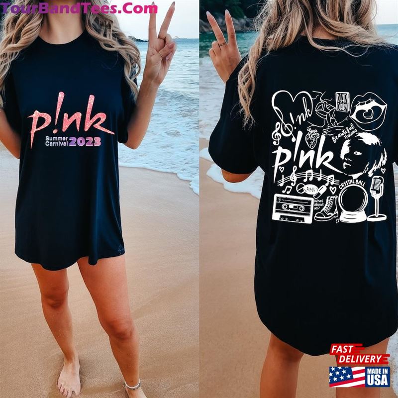 Comfort Colors P!Nk Pink Singer Summer Carnival Tour T-Shirt Trustfall Album Shirt Classic Hoodie 29Uf124006 – Utopia Fashion