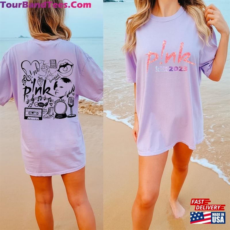 Comfort Colors P!Nk Pink Singer Summer Carnival Tour T-Shirt Trustfall Album Shirt Classic Hoodie 29Uf124006 – Utopia Fashion