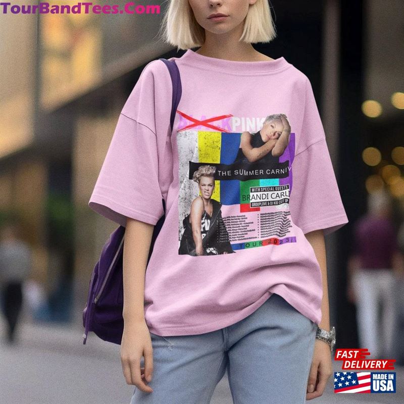 Comfort Colors Pink Trustfall Tour Album Tee Singer Music Festival Shirt Concert Apparel Hoodie Classic 29Uf122430 – Utopia Fashion