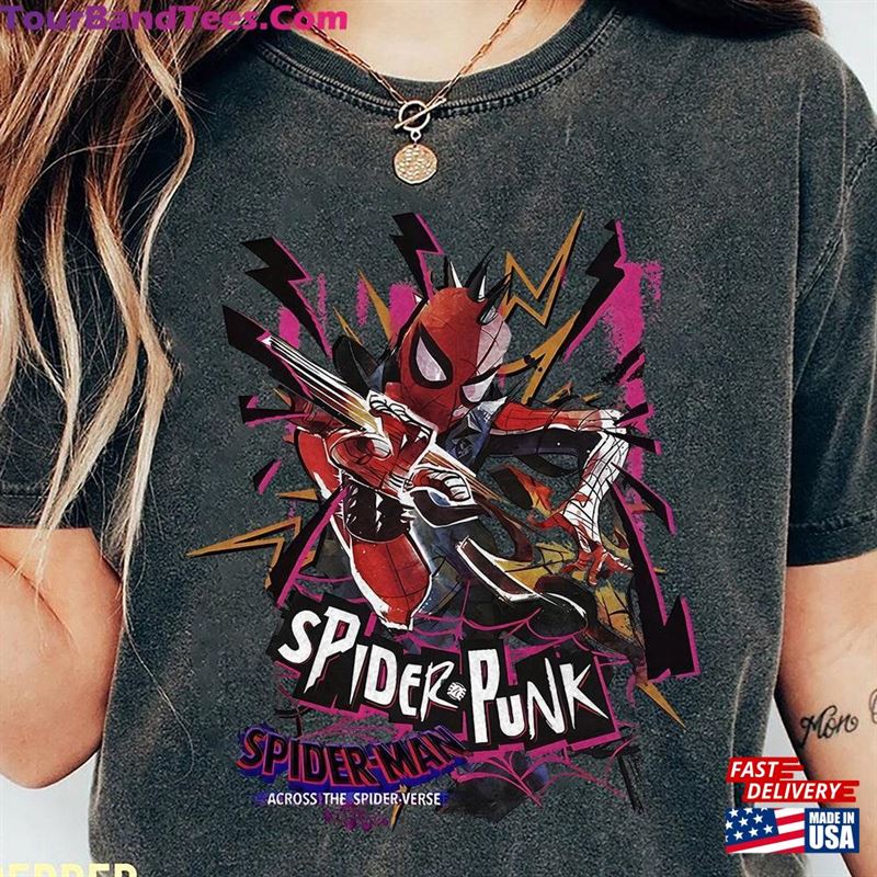 Comfort Colors Retro Spider Punk Shirt Man Across The Sweatshirt Unisex 29Uf122329 – Utopia Fashion