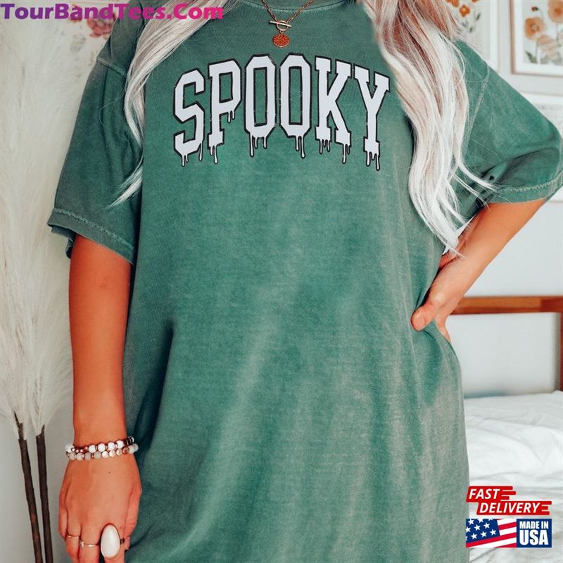 Comfort Colors Spooky Tshirts Halloween T Classic T-Shirt 29Uf136599 – Utopia Fashion