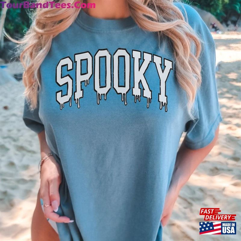 Comfort Colors Spooky Tshirts Halloween T Classic T-Shirt 29Uf136599 – Utopia Fashion