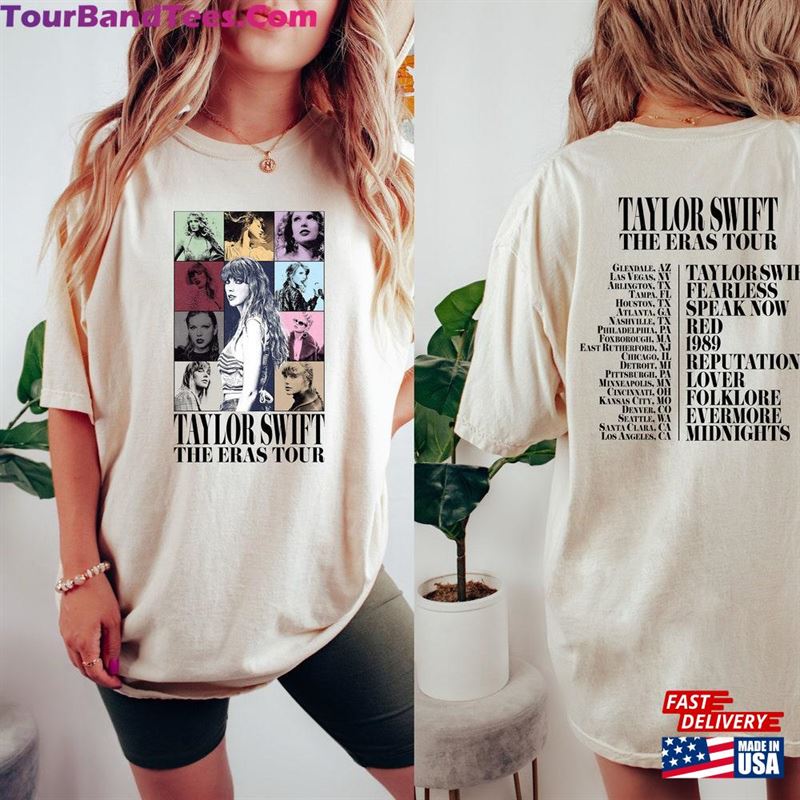 Comfort Colors The Eras Tour Sides Shirt T-Shirt Midnights Album Unisex 29Uf131582 – Utopia Fashion