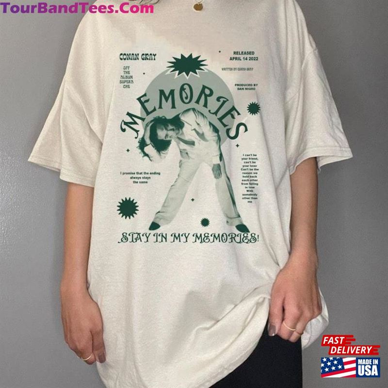 Conan Gray Tour T-Shirt Vintage Memories Shirt Hottest Merch Sweatshirt Classic 29Uf124630 – Utopia Fashion