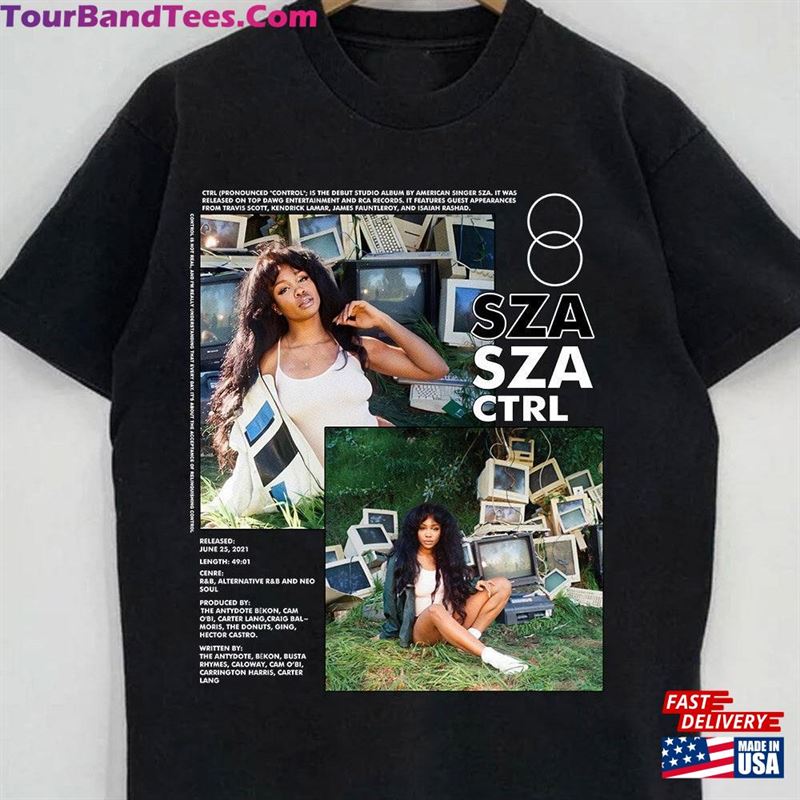 Control Sza Shirt Retro Music T-Shirt Inspired Tracklist Tee Classic Hoodie 29Uf123815 – Utopia Fashion