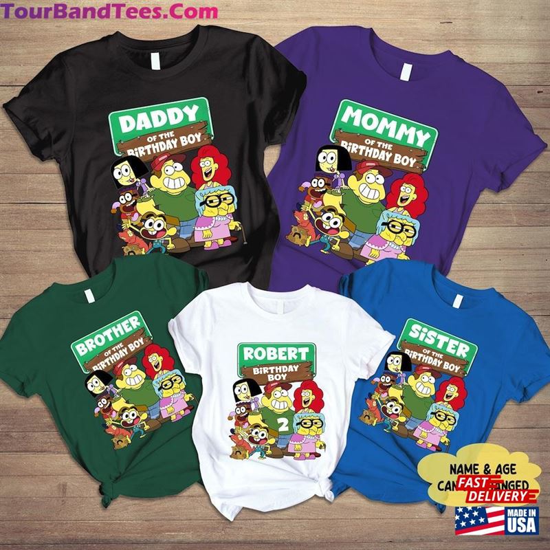 Custom Greens Big City Family Shirt Funny Characters Group Birthday Unisex Hoodie 29Uf124414 – Utopia Fashion