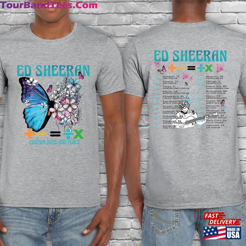 Custom Mathematics Tour Shirt Butterfly T-Shirt Equals Shirts Unisex Sweatshirt 29Uf131466 – Utopia Fashion