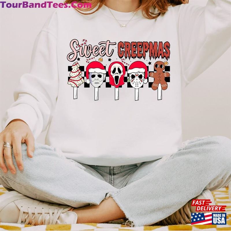 Custom Merry Christmas Sweatshirt Horror Sweater Spooky Hoodie 29Uf122881 – Utopia Fashion