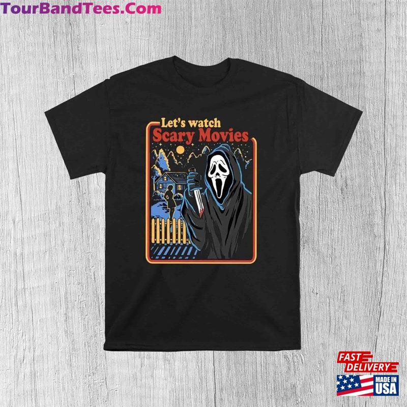 Custom Vintage Halloween T-Shirt Scream Movie Horror Tee Unisex 29Uf122278 – Utopia Fashion