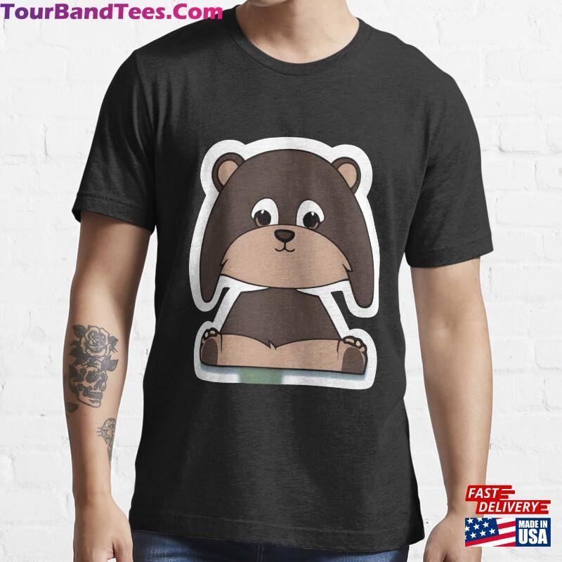 Cute Cartoon Baby Bear Essential T-Shirt Hoodie Classic 29Uf119264 – Utopia Fashion