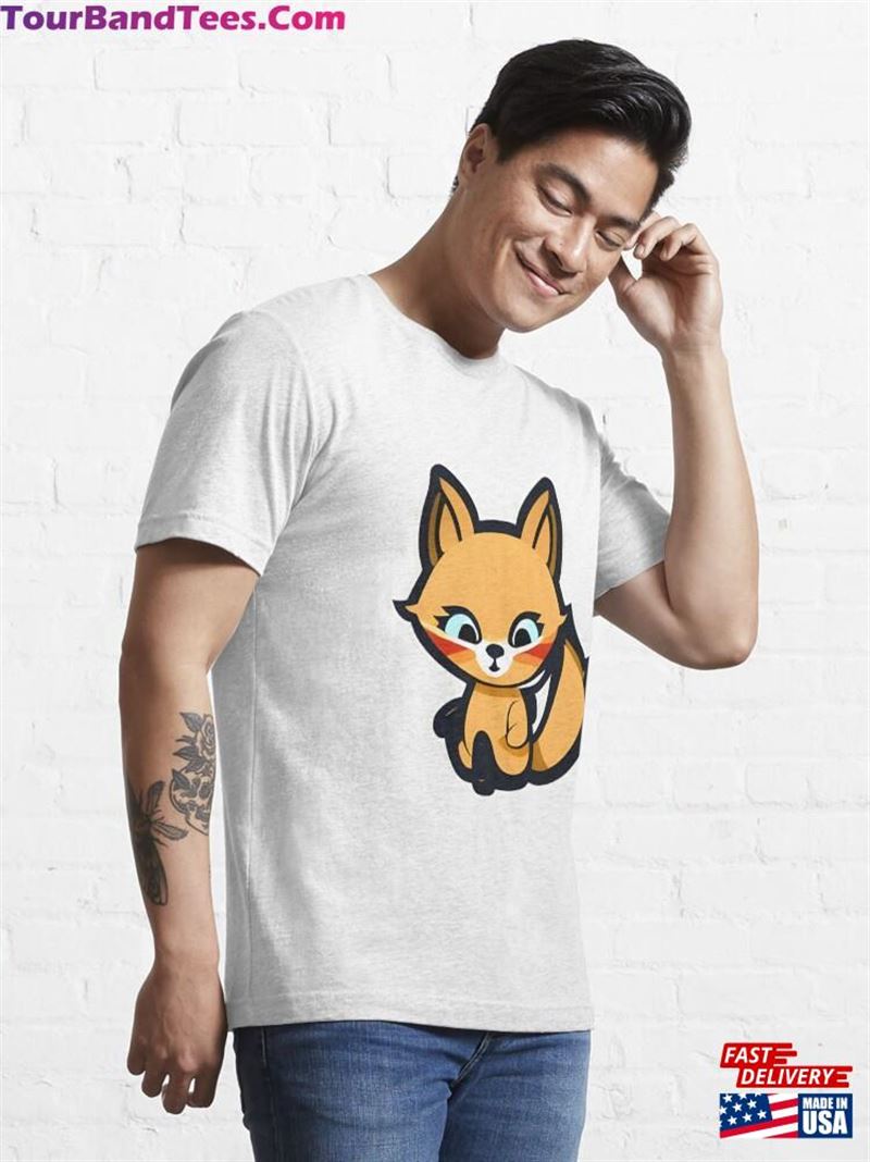 Cute Cartoon Baby Fox Essential T-Shirt Hoodie 29Uf119272 – Utopia Fashion