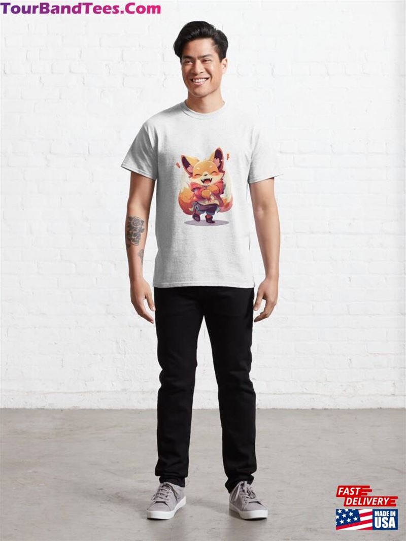 Cute Kawaii Animal Cartoon Fox T-Shirt Hoodie Sweatshirt 29Uf119043 – Utopia Fashion