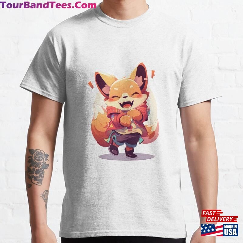 Cute Kawaii Animal Cartoon Fox T-Shirt Hoodie Sweatshirt 29Uf119043 – Utopia Fashion