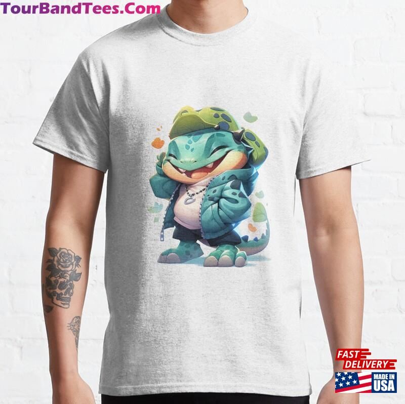 Cute Kawaii Animal Cartoon Lizard T-Shirt Hoodie Sweatshirt 29Uf118893 – Utopia Fashion