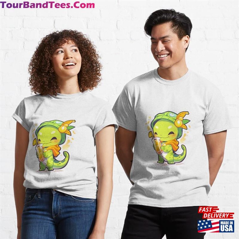 Cute Kawaii Animal Cartoon Lizard T-Shirt Unisex 29Uf118908 – Utopia Fashion