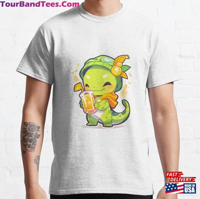 Cute Kawaii Animal Cartoon Lizard T-Shirt Unisex 29Uf118908 – Utopia Fashion