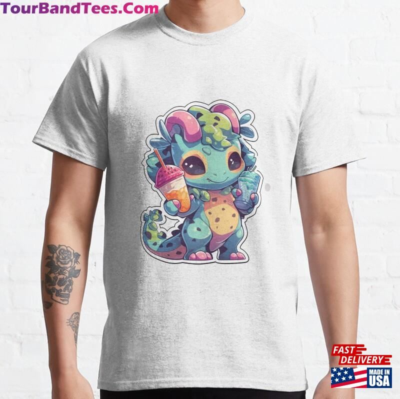 Cute Kawaii Animal Cartoon Lizard T-Shirt Unisex Hoodie 29Uf118916 – Utopia Fashion